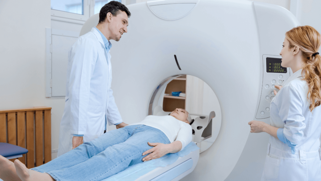 Tomografia para tumor cerebral